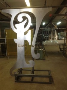 Work in Progress - The beginning stages of FGL letters.